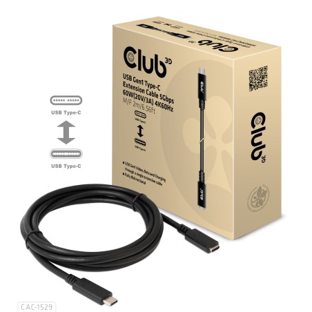 Club3D Usb Gen1 Type-C Extension
